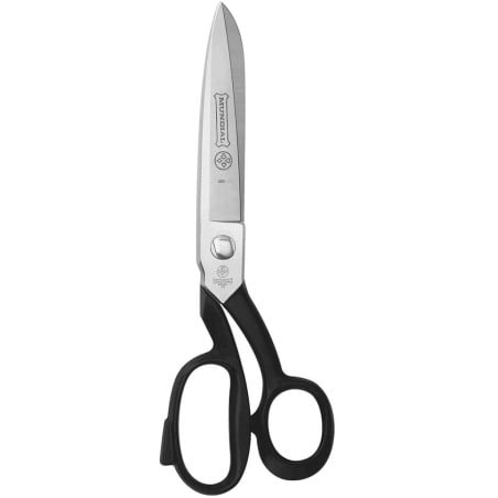 Mundial 490 Nickel Plated Serrated Edge Forged Tailor Shears 8" 20cm